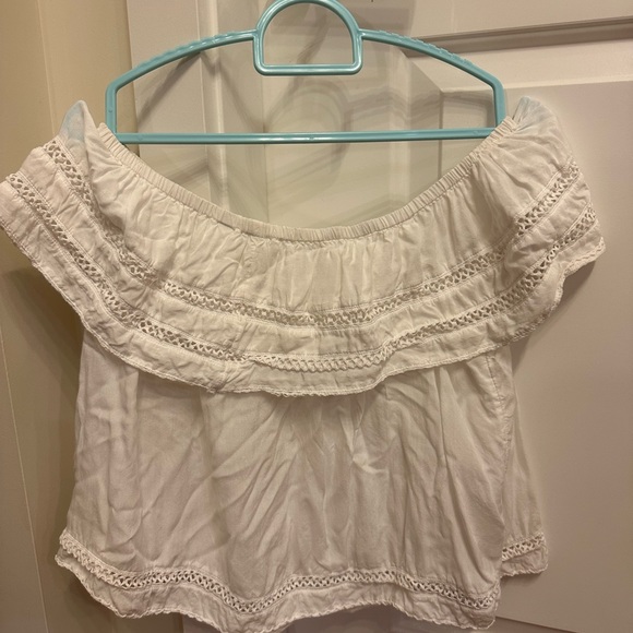 Aritzia Wilfred hollande blouse (white) - Picture 2 of 3